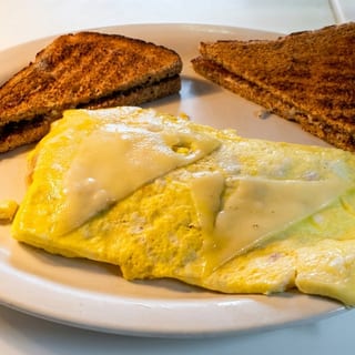 Turkey & Swiss Cheese Omelette