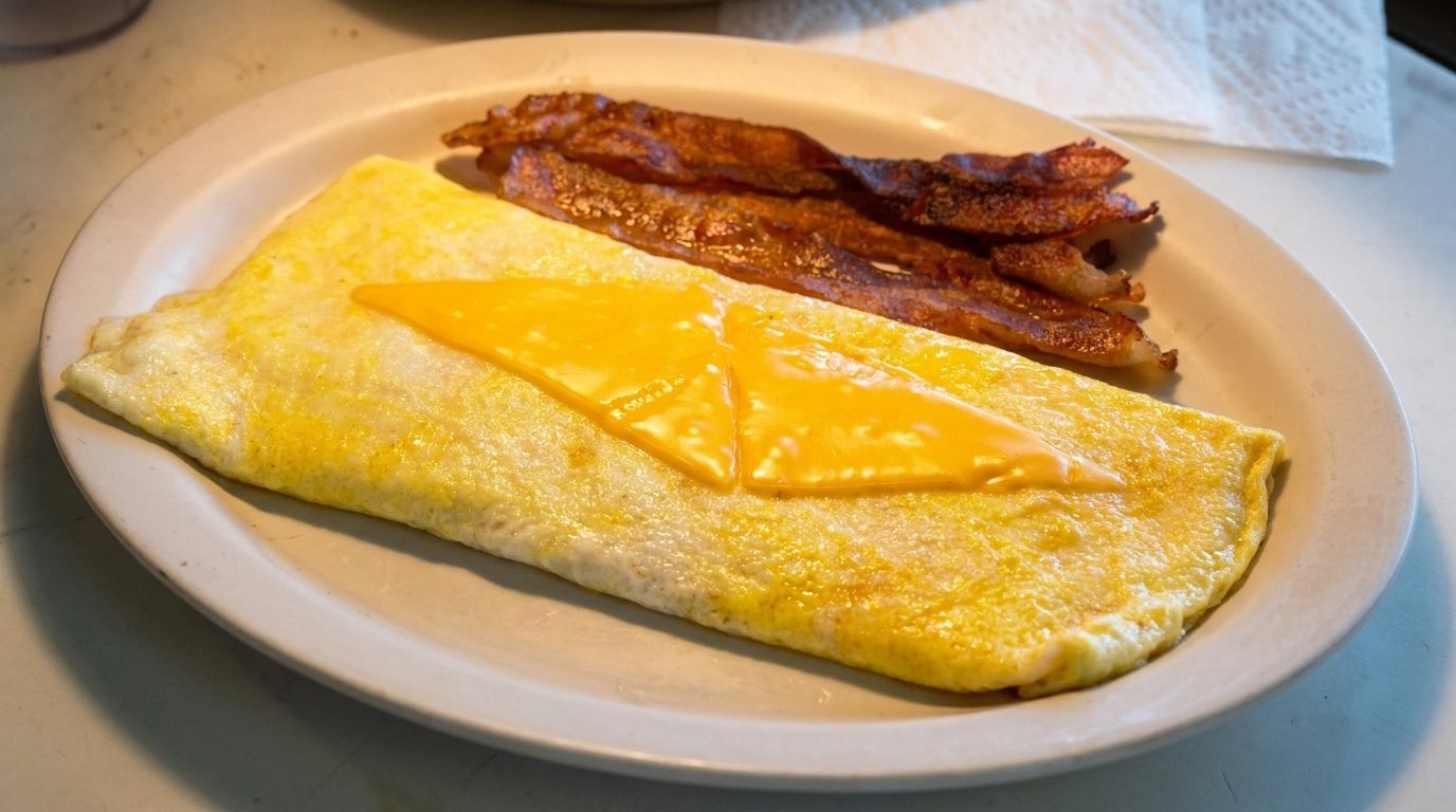 Cheese Omelette.