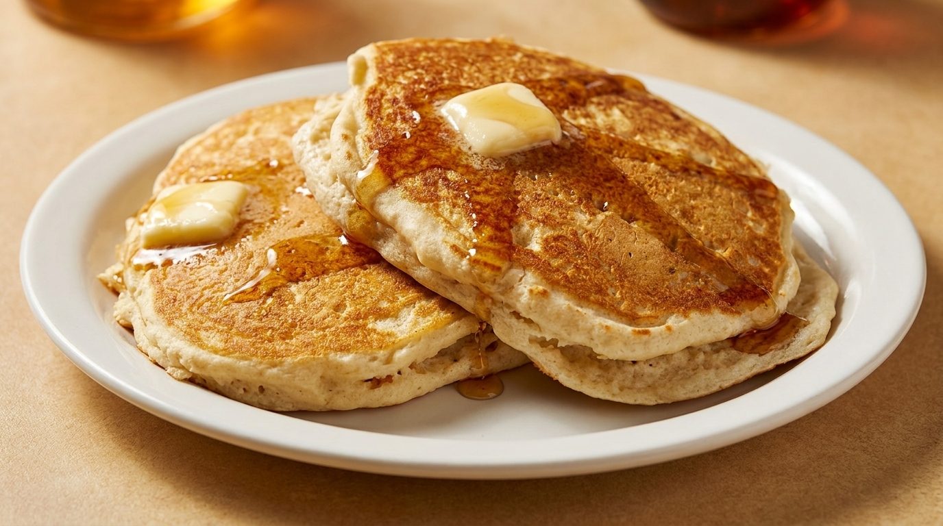 2 Buttermilk Pancakes.