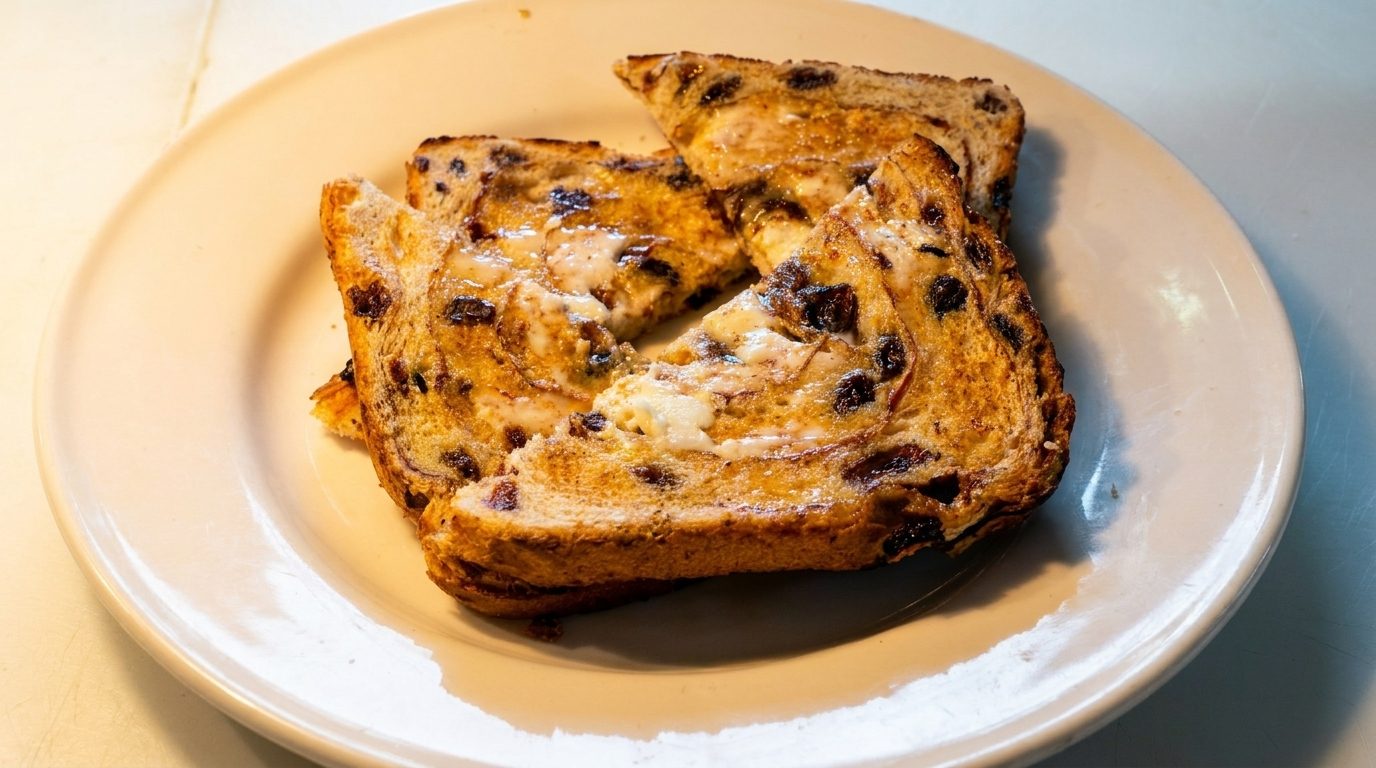 Cinnamon Raisin Toast.