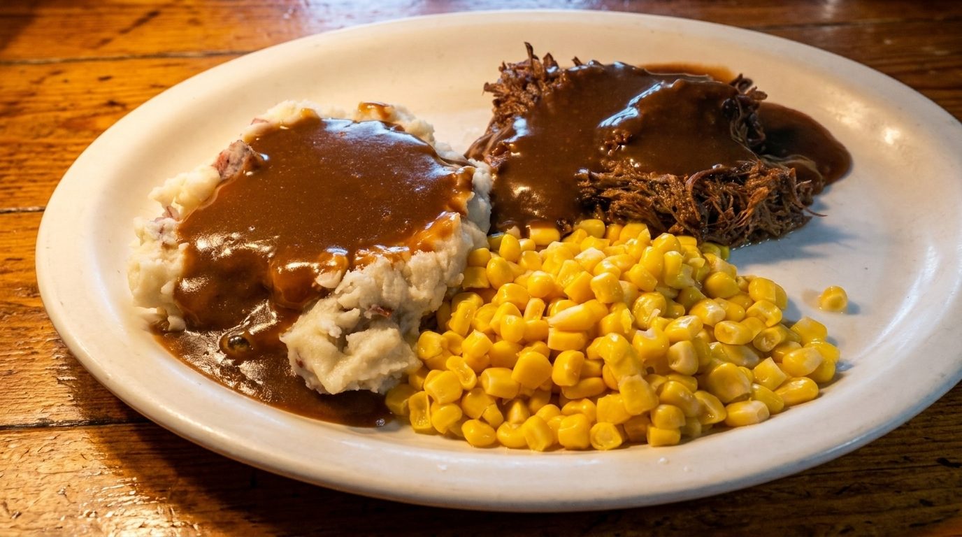 Roast Beef Dinner.