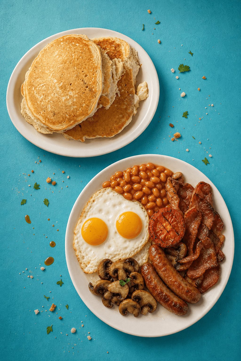 3 Buttermilk Pancakes.
